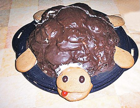 Торт Черепаха со сметаной
