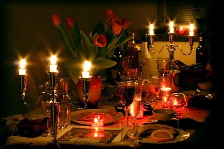 Романтический ужин для любимого в домашних условиях фото