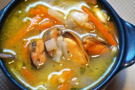 рыбный суп с пшеном
